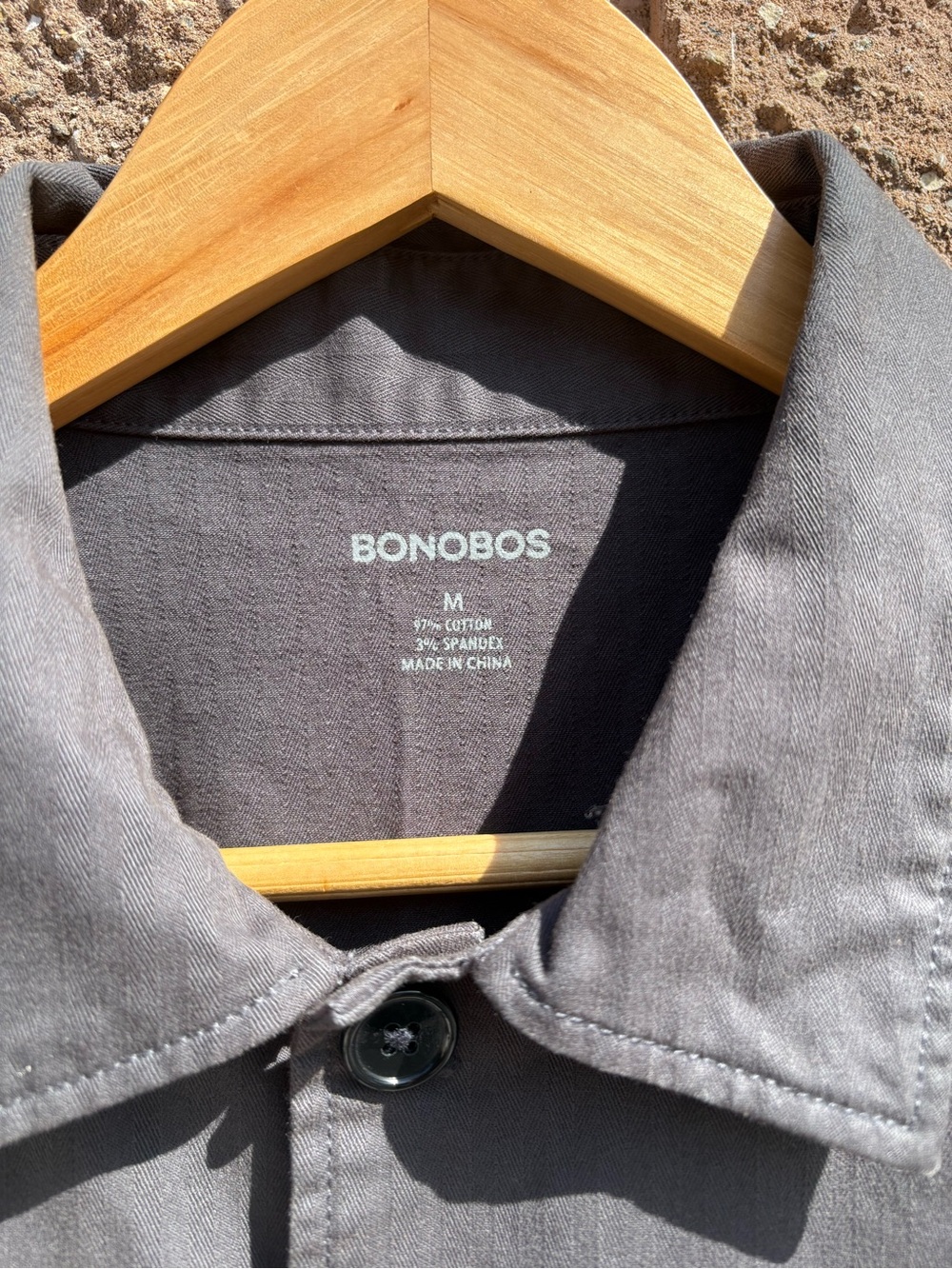 Bonobos Men's Charcoal Gray Utility Jacket - Picture 3 of 12